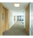 Bradfort LED Flush Ceiling Light Silver 3000K-5
