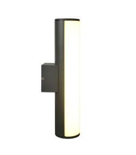 Flair LED Outdoor Modern Wall Lamp Grey IP54-1