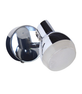 Chromey LED Single Spotlight Chrome 3000K-1