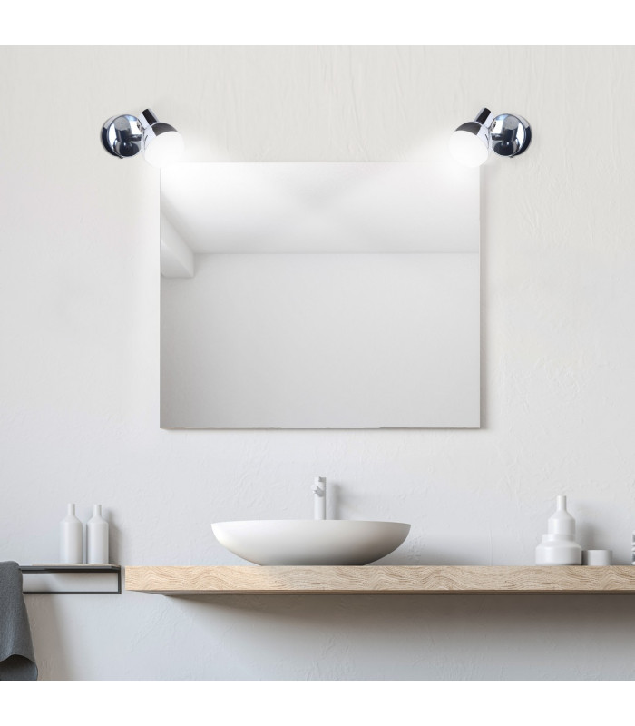 Chromey LED Single Spotlight Chrome 3000K-2
