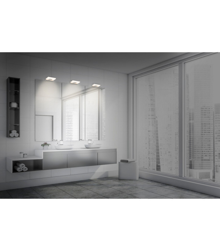 Vareta LED Bathroom Wall Lamp Chrome 3000K IP44-3