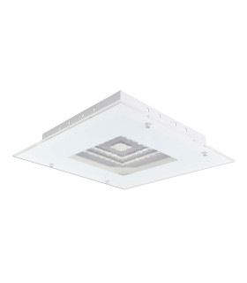 Bangkok LED Decorative Flush Ceiling Light White 3000K-1