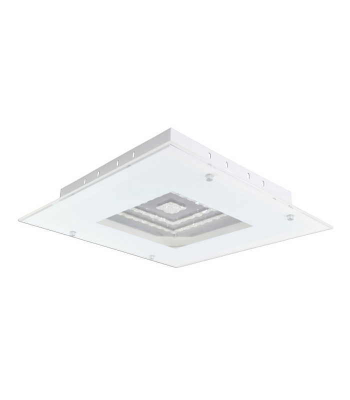 Bangkok LED Decorative Flush Ceiling Light White 3000K-1
