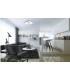 Bangkok LED Decorative Flush Ceiling Light White 3000K-2