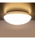 Bergen LED Flush Ceiling Light White PIR + Dusk to Dawn Sensor 3100K-4