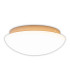 Bergen LED Flush Ceiling Light White PIR + Dusk to Dawn Sensor 3100K-6