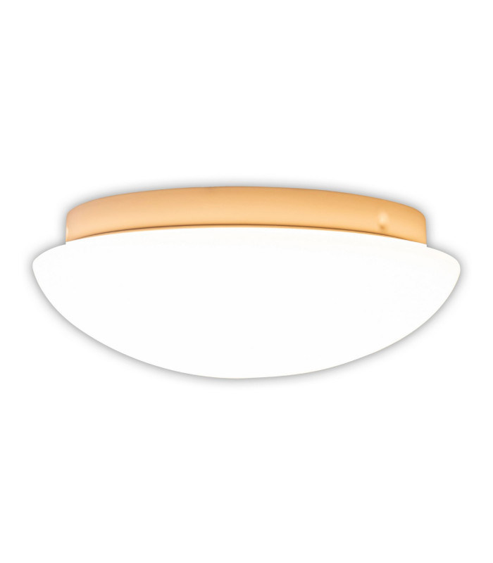 Bergen LED Flush Ceiling Light White PIR + Dusk to Dawn Sensor 3100K-8