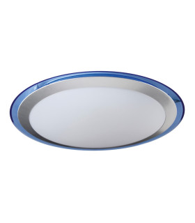 Lutos LED Flush Ceiling Light Blue 3000K-1
