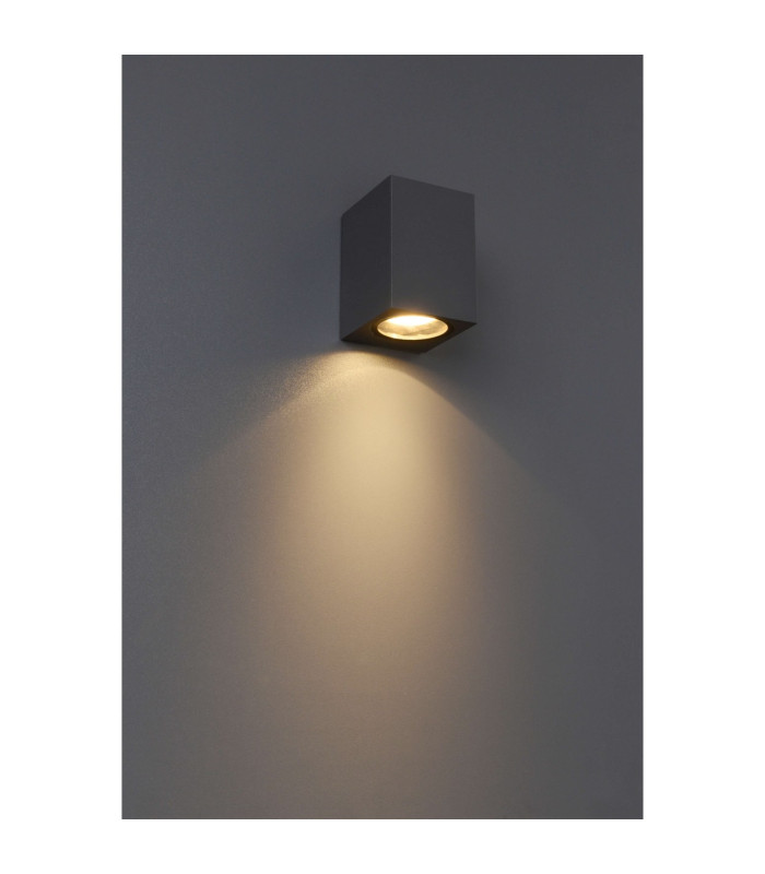 Cubus Outdoor Wall Down Lamp Anthracite 1xGU10 IP65-2