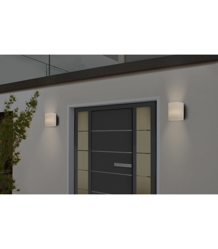 Narbo LED Outdoor Up Down Wall Lamp Anthracite 3000K IP54-3