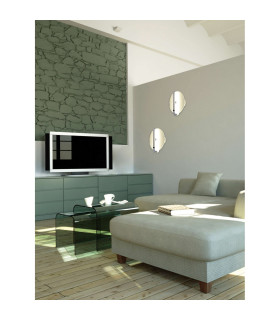 Lucca Integrated LED Wall Lamp Silver 3000K-2