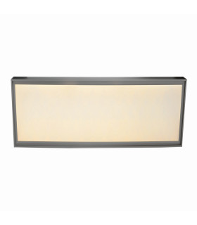 Diversity LED 60x30cm Flush Ceiling Light Aluminium 3000K-1