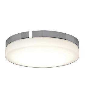 Paris Dimmable LED CCT Flush Ceiling Light Chrome 2700-6000K Remote Control-1