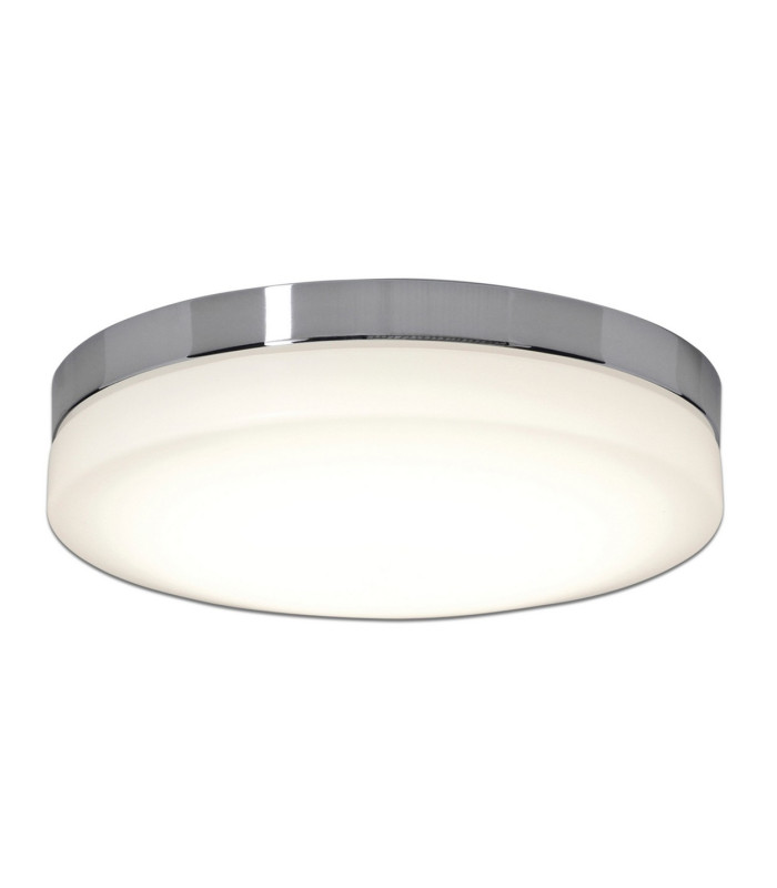 Paris Dimmable LED CCT Flush Ceiling Light Chrome 2700-6000K Remote Control-1
