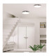Paris Dimmable LED CCT Flush Ceiling Light Chrome 2700-6000K Remote Control-2