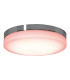 Paris Dimmable LED CCT Flush Ceiling Light Chrome 2700-6000K Remote Control-4