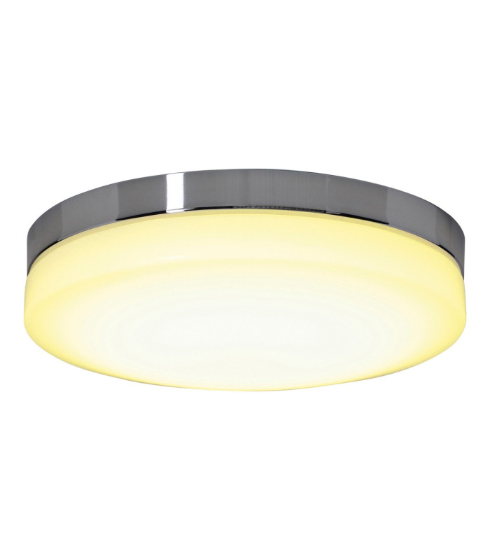Paris Dimmable LED CCT Flush Ceiling Light Chrome 2700-6000K Remote Control-6