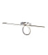 Loop Integrated LED Semi Flush Ceiling Light Chrome 3000-3200K-1