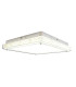 Madrid LED Decorative Flush Ceiling Light Clear/Transparent 3000K-4