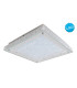 Madrid LED Decorative Flush Ceiling Light Clear/Transparent 3000K-7
