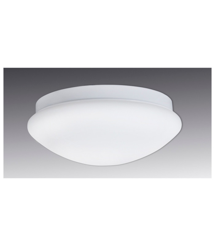 Genf LED Flush Ceiling Light White 3000K-1