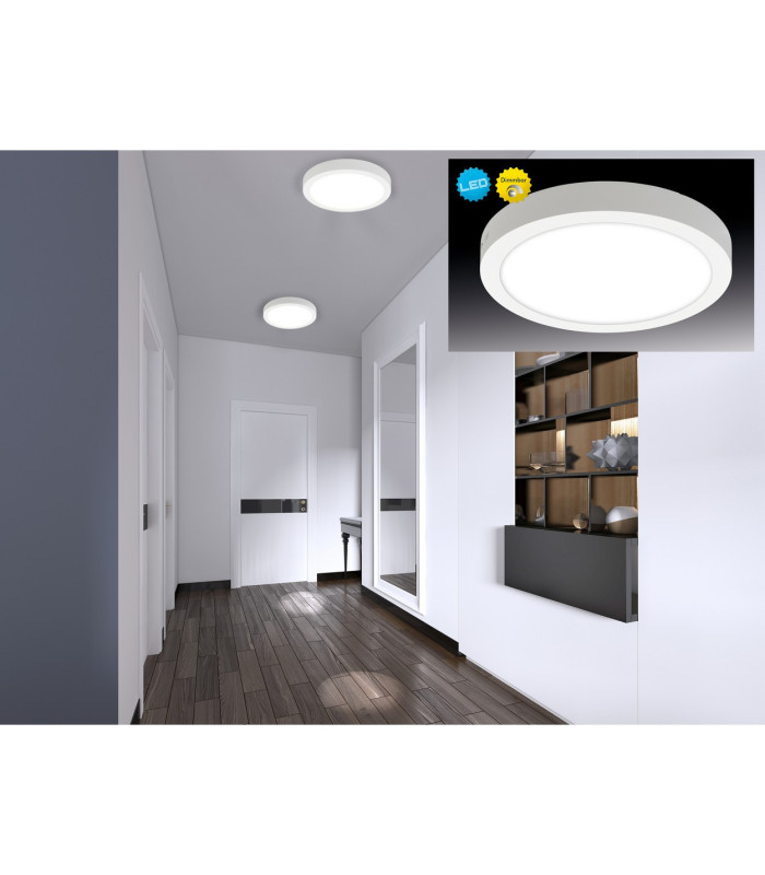 Dimplex Dimmable LED Flush Ceiling Light White 3035K-2