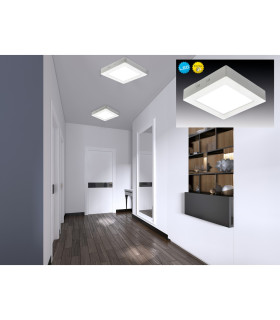 Dimplex Dimmable LED Flush Ceiling Light White 2967K-2