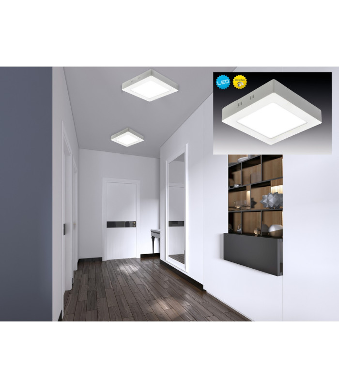 Dimplex Dimmable LED Flush Ceiling Light White 2967K-2