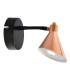 Copper LED Dome Wall Lamp Copper 3000K-4