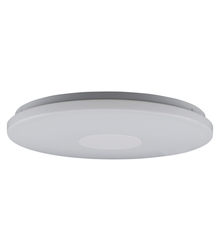 Perth Dimmable LED CCT Flush Ceiling Light White 2700-6000K Remote Control-1