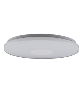Perth Dimmable LED CCT Flush Ceiling Light White 2700-6000K Remote Control-2