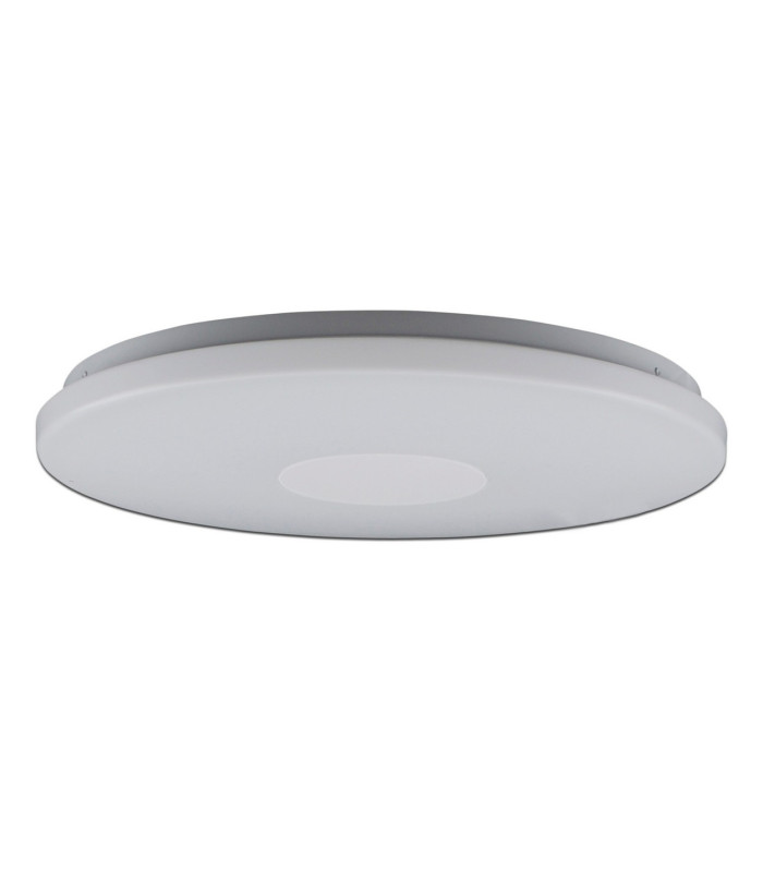 Perth Dimmable LED CCT Flush Ceiling Light White 2700-6000K Remote Control-2