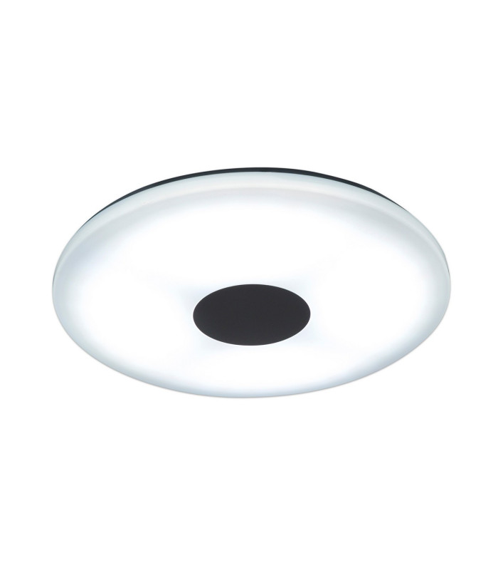 Perth Dimmable LED CCT Flush Ceiling Light White 2700-6000K Remote Control-4