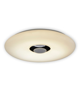 Nashville Dimmable LED CCT Flush Ceiling Light White 2773-6592K IP44 Remote Control-1