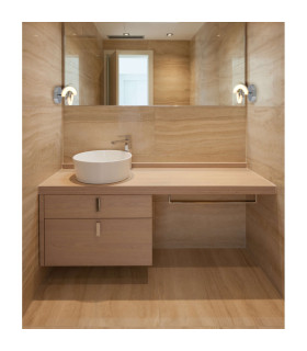 Affi LED Single Spotlight Chrome 2900K-2