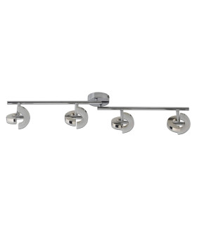 Affi LED Ceiling Spotlight Bar Chrome 3000K-1