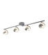 Affi LED Ceiling Spotlight Bar Chrome 3000K-5