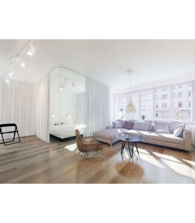 Shabspo Twin Ceiling Spotlight White 2xGU10 3000K-2