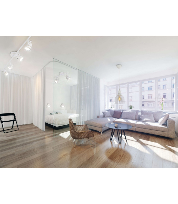 Shabspo Twin Ceiling Spotlight White 2xGU10 3000K-2