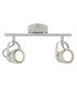 Shabspo Twin Ceiling Spotlight White 2xGU10 3000K-7