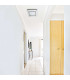Thun LED Decorative Flush Ceiling Light Chrome 3065K-3