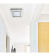 Thun LED Decorative Flush Ceiling Light Chrome 3065K-4