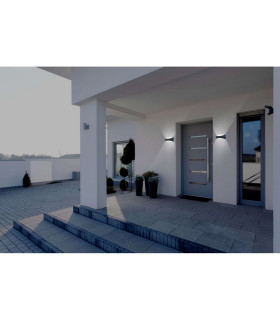 Legorino LED Outdoor Up Down Wall Lamp Anthracite 3000K IP54-2
