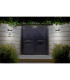 Legorino LED Outdoor Up Down Wall Lamp Anthracite 3000K IP54-3