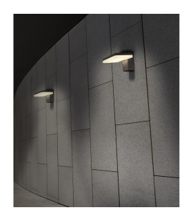 Clair LED Outdoor Wall Down Lamp Anthracite 3000K IP65-2