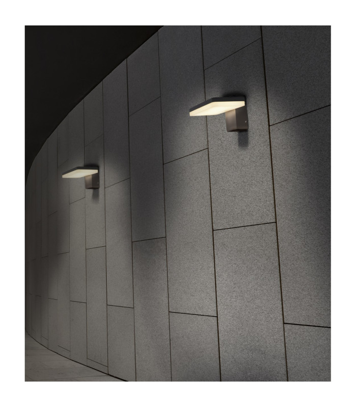Clair LED Outdoor Wall Down Lamp Anthracite 3000K IP65-2