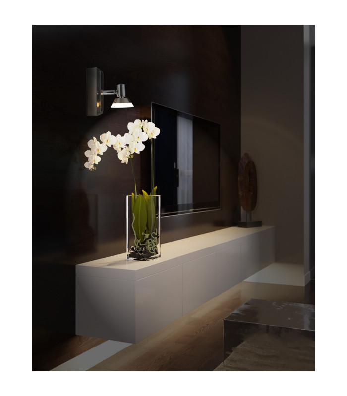 Jericho LED Single Spotlight Chrome 3000K-2