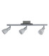 Ibiza LED Tiple Ceiling Spotlight Bar Chrome 3000K-1