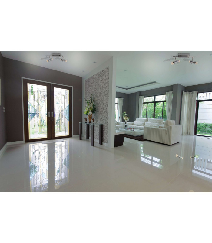 Garda LED Twin Ceiling Spotlight Chrome 3000K-2