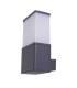Vigo LED Outdoor Modern Wall Lamp Anthracite 3000K IP54-7